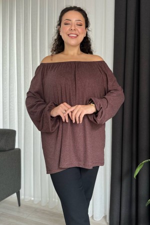 213249 TOPTAN KAHVE BLUZ