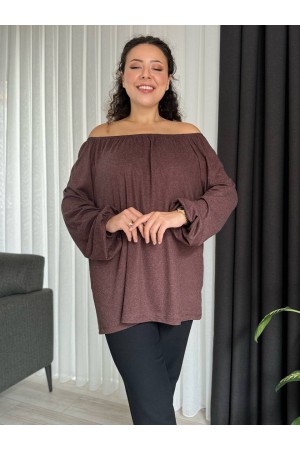 213249 TOPTAN KAHVE BLUZ