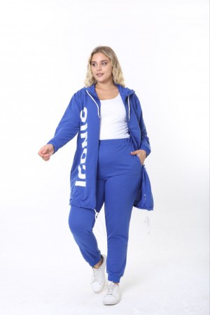 213275 blue Track suitcase