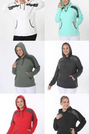 213286 TOPTAN SU YEŞİL SWEAT