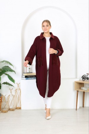 213303 TOPTAN BORDO HIRKA