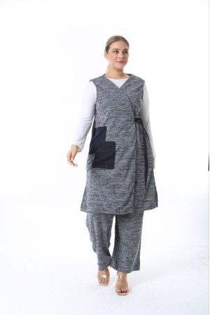 213321 TOPTAN SİYAH PANTOLON TAKIM