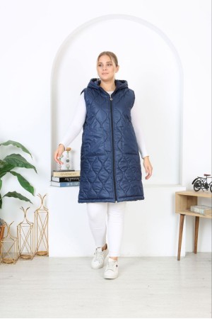 213326 TOPTAN LACİVERT YELEK