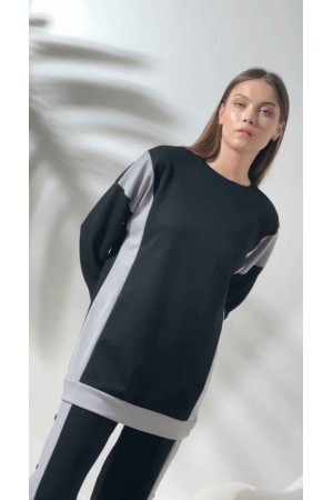 213330 TOPTAN SİYAH EŞOFMAN TAKIM