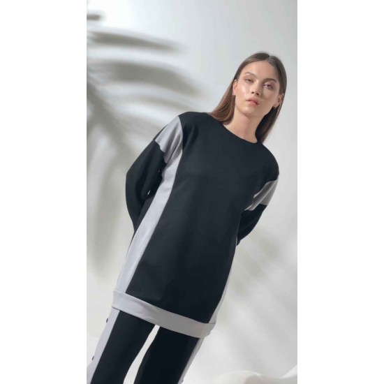 213330 TOPTAN SİYAH EŞOFMAN TAKIM