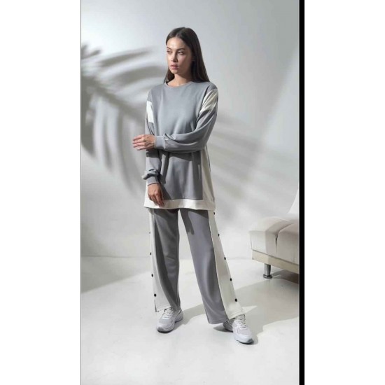 213331 TOPTAN GRİ EŞOFMAN TAKIM