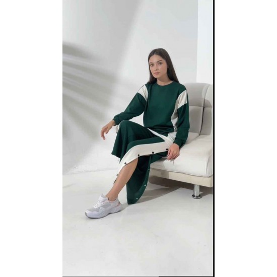 213333 TOPTAN ZÜMRÜT YEŞİL EŞOFMAN TAKIM