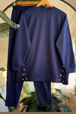 213339 TOPTAN LACİVERT EŞOFMAN TAKIM