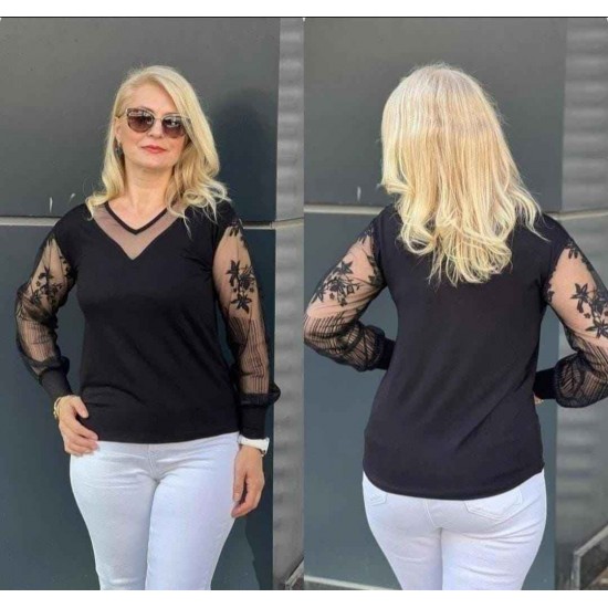 213370 black BLOUSE