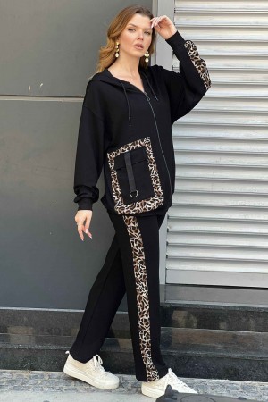 213373 black Track suitcase