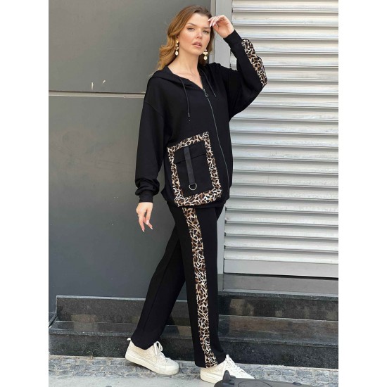 213373 black Track suitcase