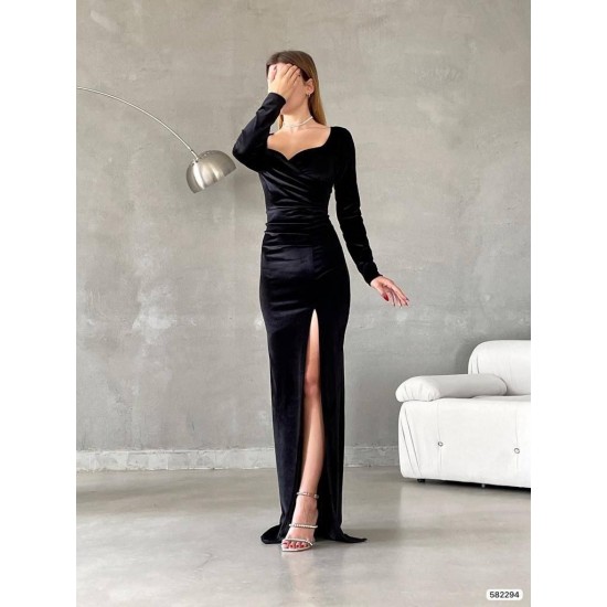 213939 TOPTAN SİYAH ABİYE