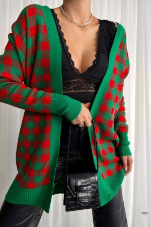 213974 patterned CARDIGAN