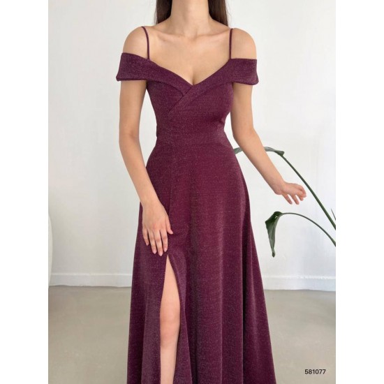 213978 damson Evening dress