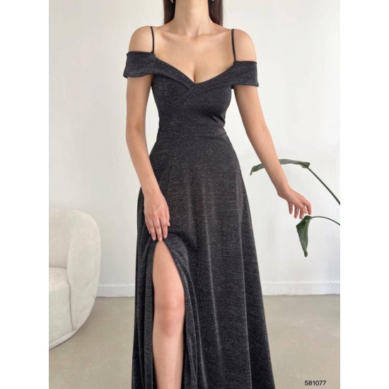 213980 black Evening dress