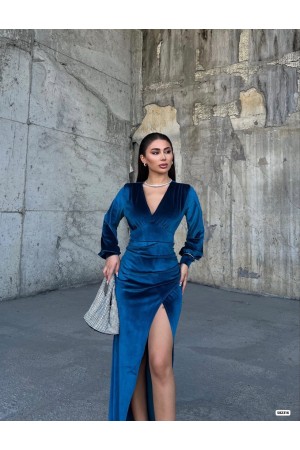 214030 TOPTAN MAVİ ABİYE