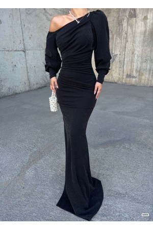 214031 TOPTAN SİYAH ABİYE