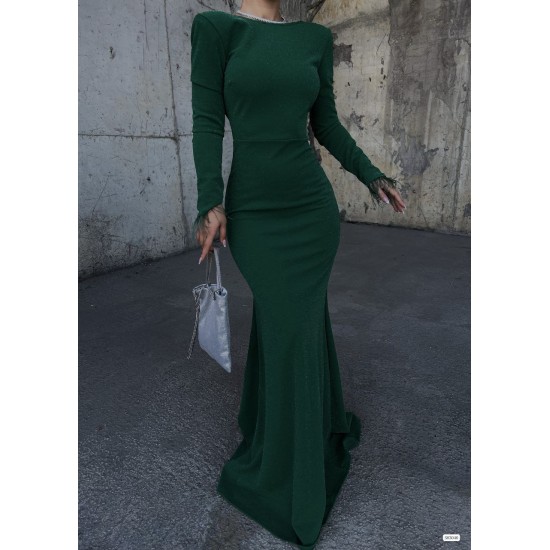 214037 Emerald Green Evening dress