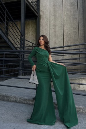 214043 Emerald Green Evening dress
