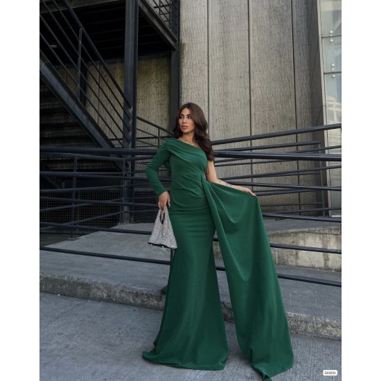 214043 Emerald Green Evening dress