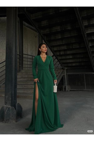 214050 TOPTAN ZÜMRÜT YEŞİL ABİYE
