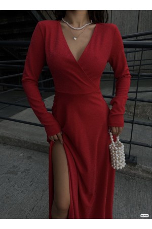 214051 TOPTAN BORDO ABİYE