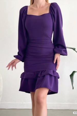 214087 purple DRESS