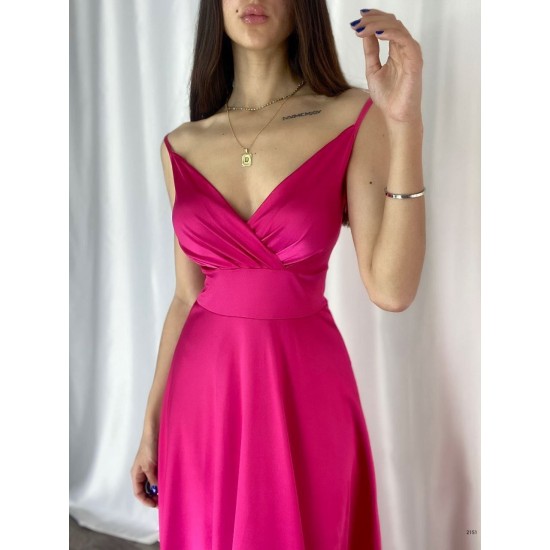 214104 fuchsia Evening dress