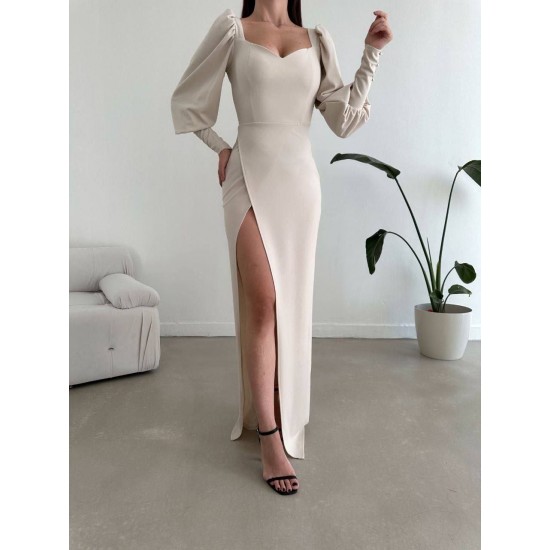 214126 ecru Evening dress