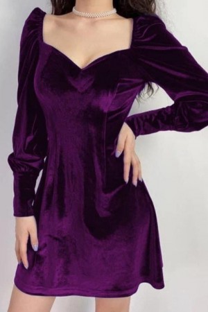 214135 purple DRESS