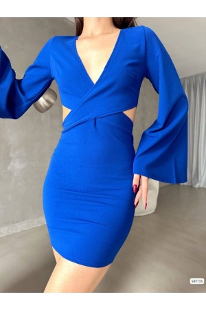 214155 TOPTAN SAKS ELBİSE