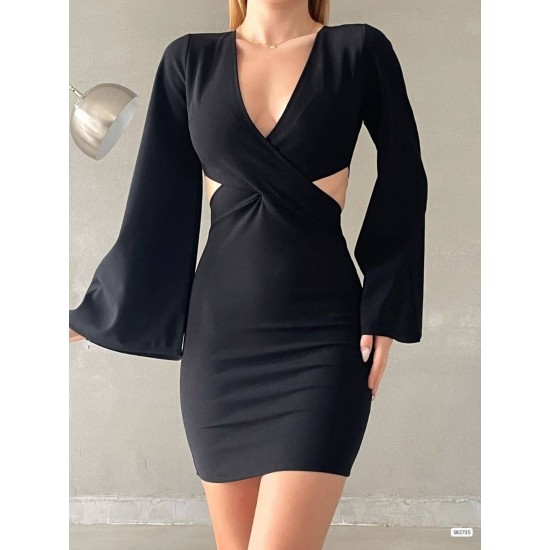 214158 black DRESS