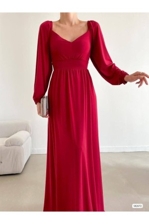214159 TOPTAN BORDO ABİYE
