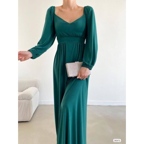 214160 Emerald Green Evening dress