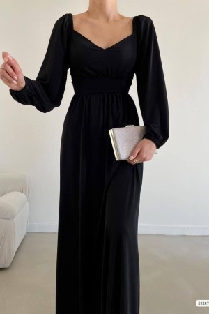 214164 black Evening dress