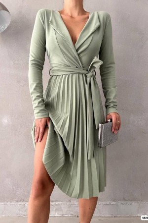 214169 Water is green DRESS