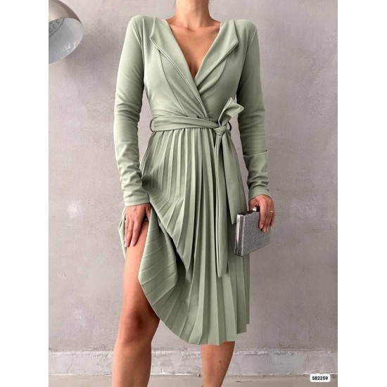 214169 Water is green DRESS
