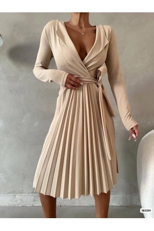 214171 TOPTAN BEJ ELBİSE