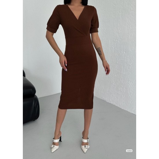 214198 coffee DRESS