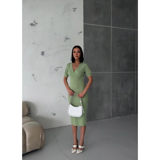 214200 Water is green DRESS