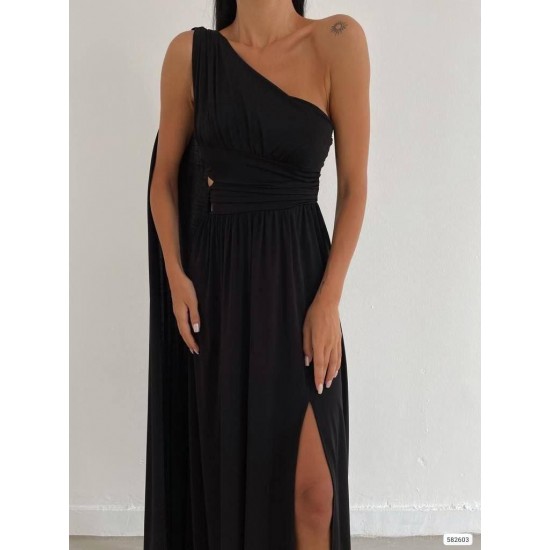 214283 black Evening dress