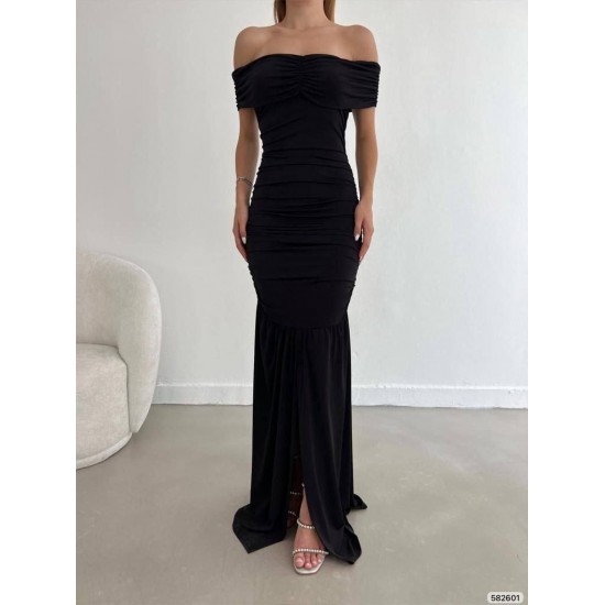 214297 TOPTAN SİYAH ABİYE