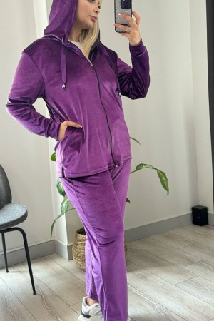 214327 purple Track suitcase