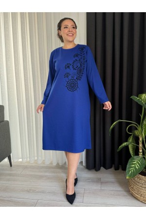 214330 TOPTAN SAKS ELBİSE