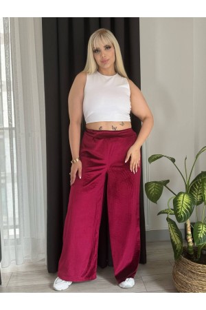 214338 TOPTAN BORDO EŞOFMAN ALTI