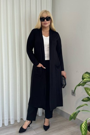 214347 TOPTAN SİYAH HIRKA