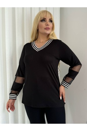 214348 black BLOUSE
