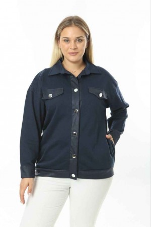 214392 TOPTAN LACİVERT CEKET