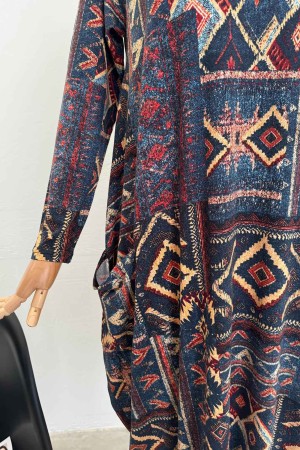 214396 patterned DRESS