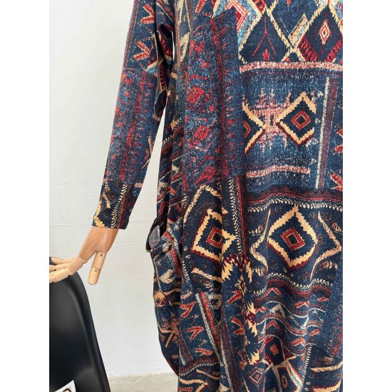 214396 patterned DRESS